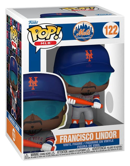 MLB POP! Vinyl Figur Mets- Francisco Lindor 9 cm