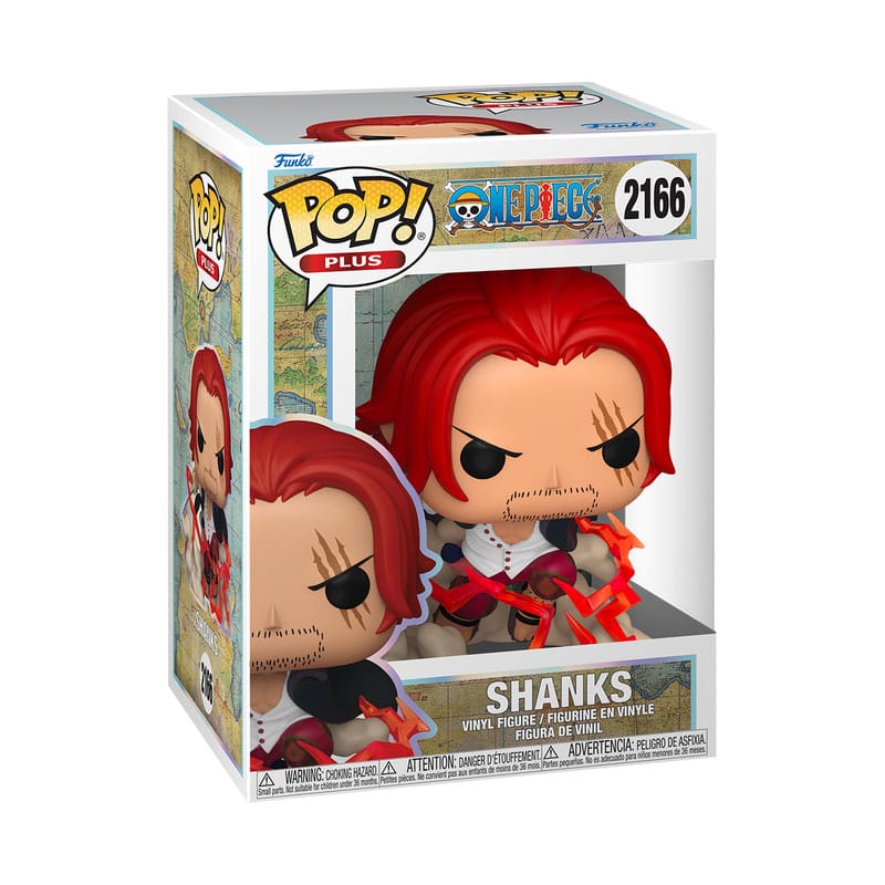 One Piece POP! Plus Vinyl Animation Figur Shanks 9 cm