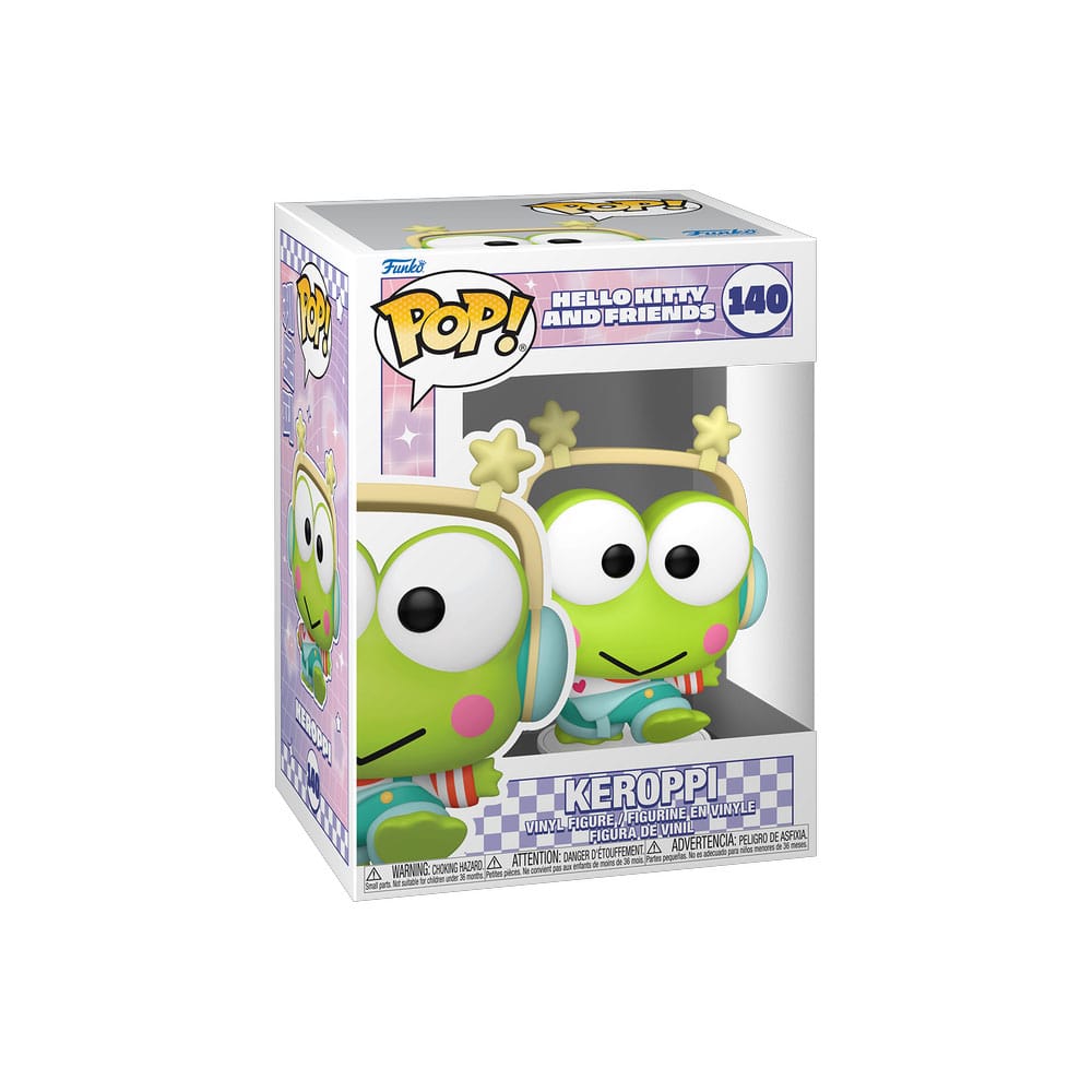 Hello Kitty and Friends POP! Animation Vinyl Figur Keroppi (K-Pop Outfit) 9 cm