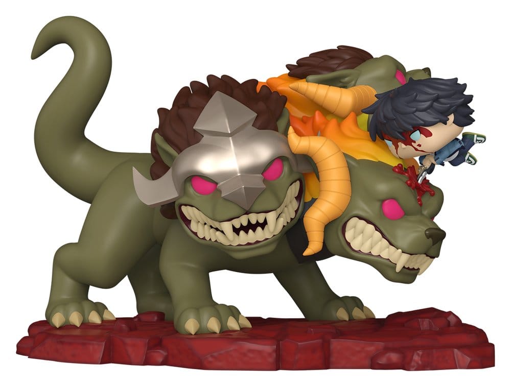 Solo Leveling POP! Deluxe Vinyl Figur Jinwoo Vs Cerberus 9 cm