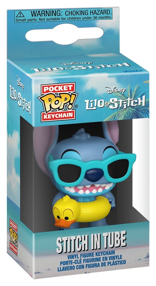 Lilo&Stitch POP! Vinyl Schlüsselanhänger 4 cm Tuber Stitch Display (12)