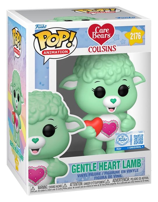 Die Glücksbärchies POP! Animation Vinyl Figur Gentle Heart Lamb 9 cm