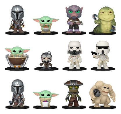 Star Wars Mystery Minis Minifiguren 5 cm The Mandalorian and Grogu Series 2 Display (12)