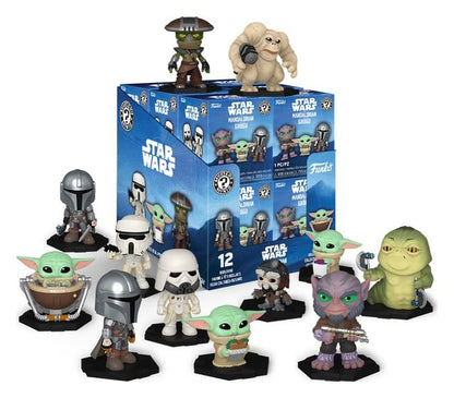 Star Wars Mystery Minis Minifiguren 5 cm The Mandalorian and Grogu Series 2 Display (12)
