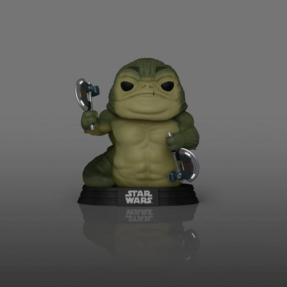 Star Wars: The Mandalorian and Grogu POP! Vinyl Figur Rotta the Hutt (Glow) 9 cm