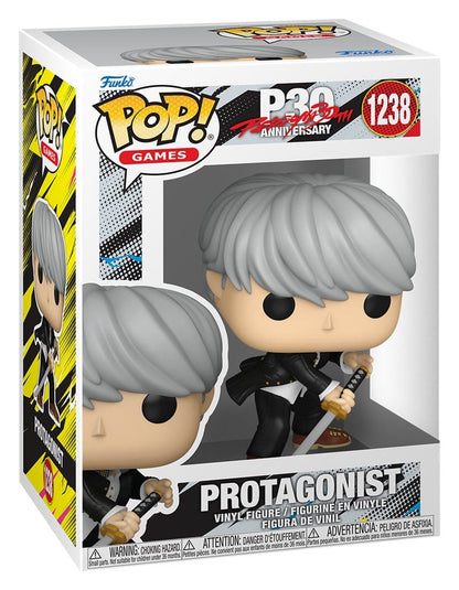 Persona 4 POP! Games Vinyl Figur Protagonist (Yu) 9 cm