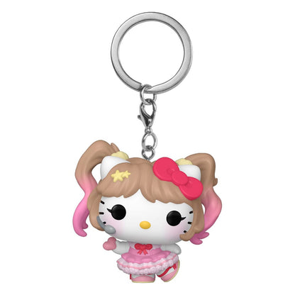 Hello Kitty and Friends POP! Vinyl Schlüsselanhänger 4 cm Hello Kitty (K-Pop Outfit) Display (12)