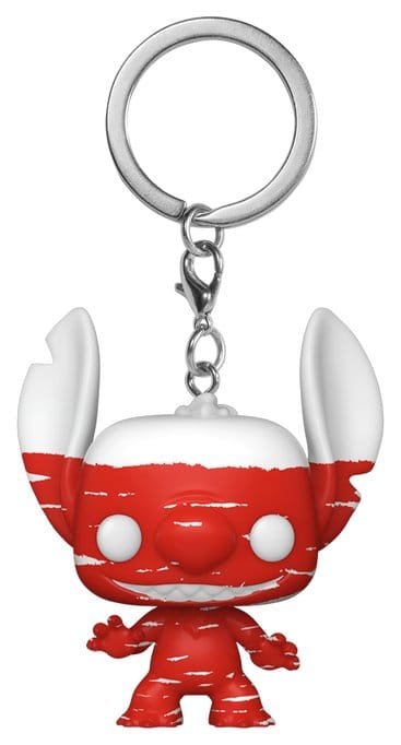 Lilo $ Stitch Pocket POP! Vinyl Schlüsselanhänger 4 cm Stitch Badness Level Display (12)