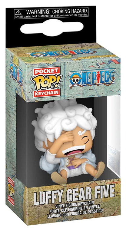 One Piece Pocket POP! Vinyl Schlüsselanhänger 4 cm Luffy Gear 5 Display (12)