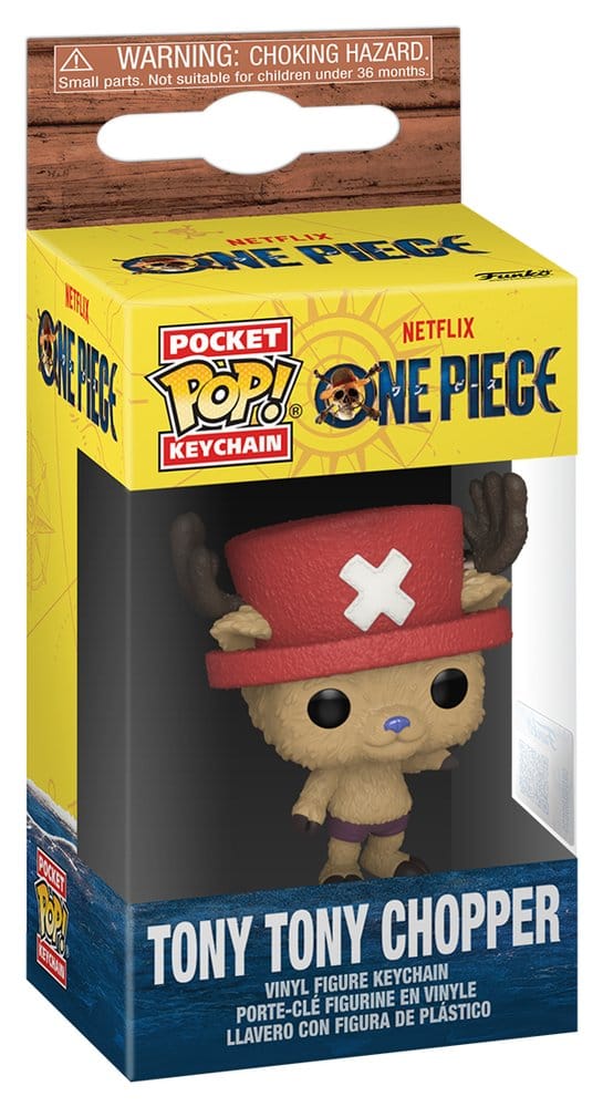 One Piece POP! Vinyl Schlüsselanhänger 4 cm Chopper Display (12)