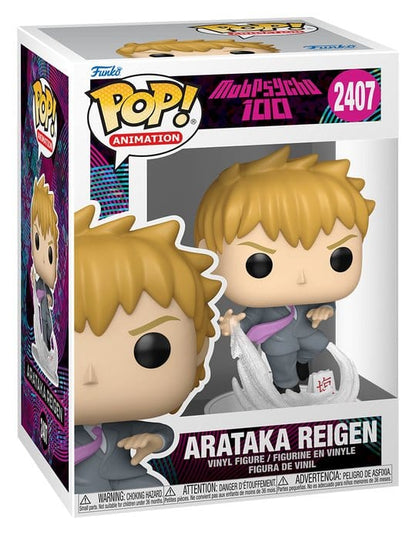 Mob Psycho 100 POP! Animation Vinyl Figur Arataka Reigen 9 cm