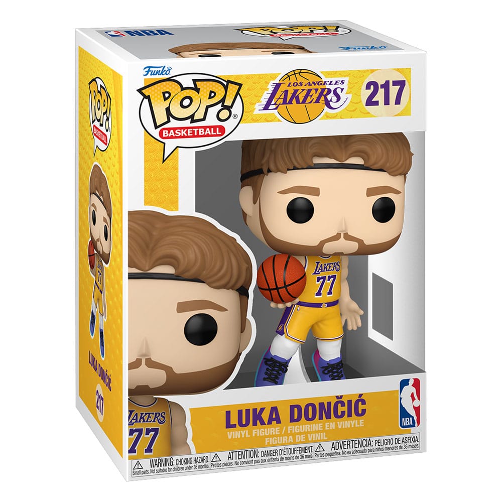 NBA POP! Basketball Vinyl Figur Los Angeles Lakers: Luka Doncic (2025 Icon Edition Uniform) 9 cm