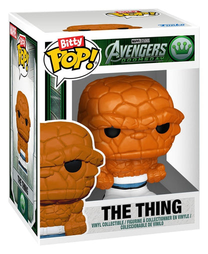AVD Bitty POP! Rides Vinyl Figur The Thing and Fantastic Four Jumpjet 2 cm