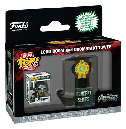 AVD Bitty POP! Town Lord Doom and Doomstadt Tower 