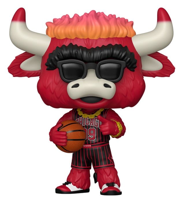 NBA POP! Basketball Vinyl Figur Mascots: Bulls- Benny The Bull 9 cm