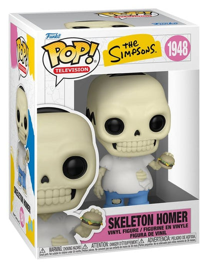 Die Simpsons POP! Animation Vinyl Figur Skeleton Homer 9 cm