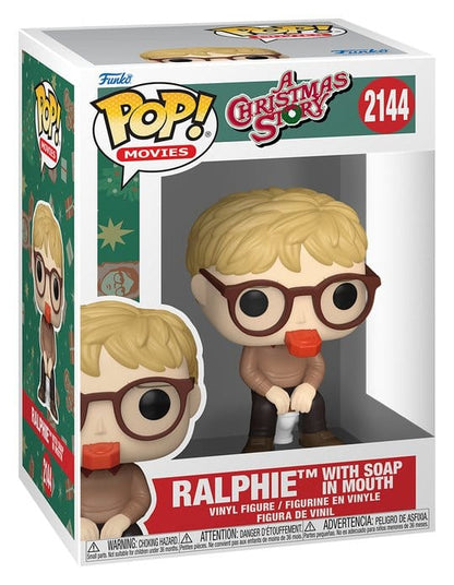 Fröhliche Weihnachten POP! Movies Vinyl Figur Ralphie with Soap 9 cm