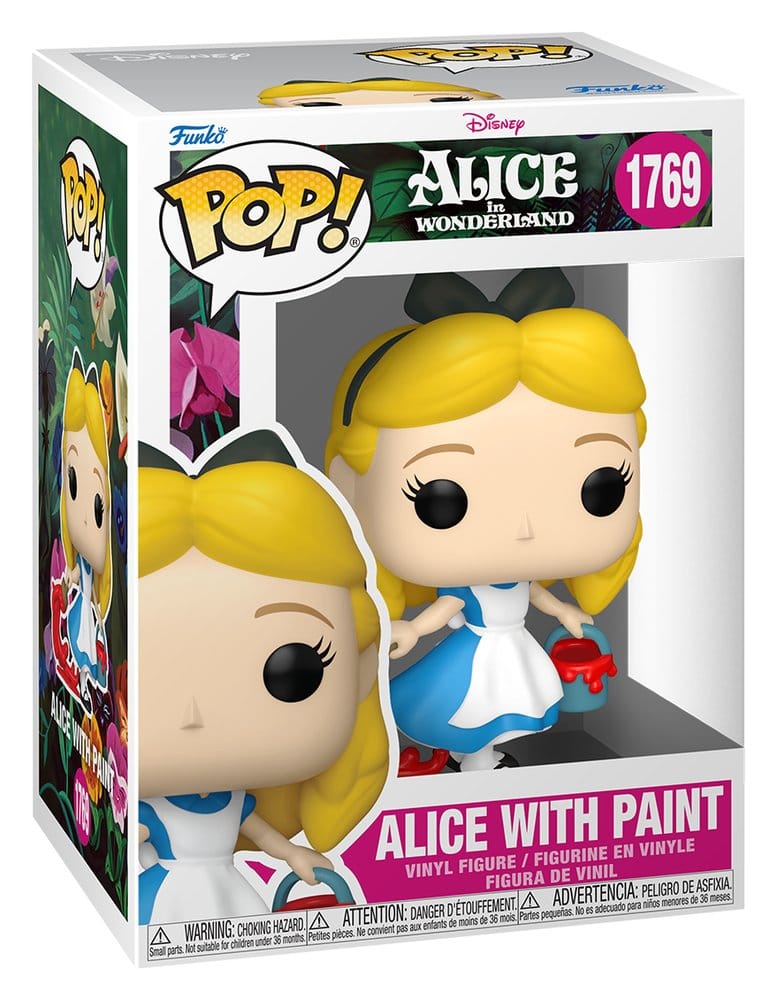 Alice im Wunderland POP! Vinyl Figur Alice with Paint 9 cm