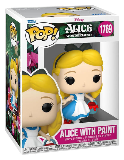 Alice im Wunderland POP! Vinyl Figur Alice with Paint 9 cm