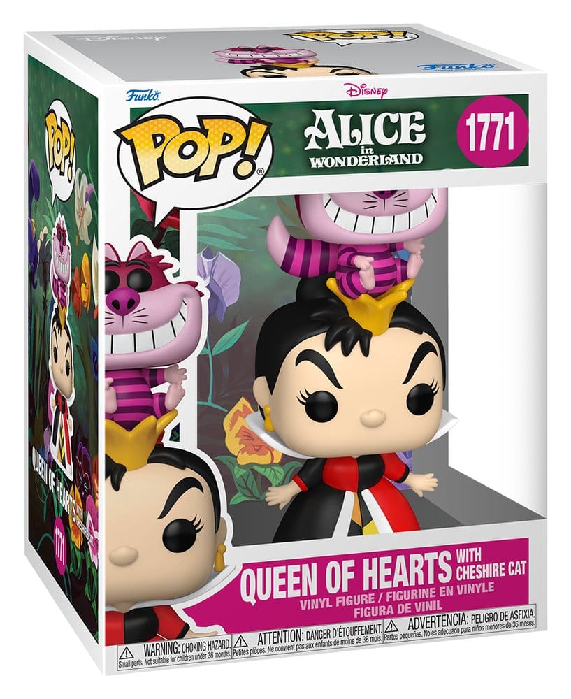 Alice im Wunderland POP! Premium Vinyl Figur Queen of Hearts 9 cm