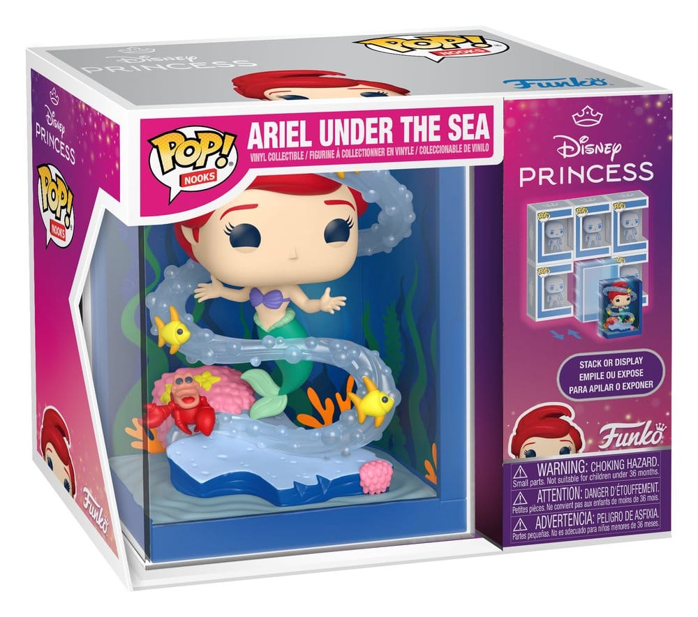 Arielle, die Meerjungfrau POP! Nooks Vinyl Diorama Ariel’s Grotto 16 cm
