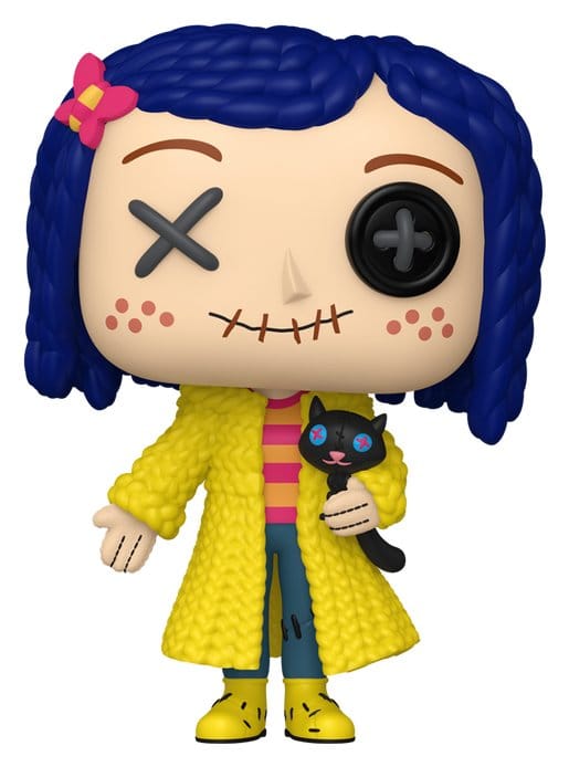 Coraline POP! Movies Vinyl Figur Coraline (Patchwork) 9 cm