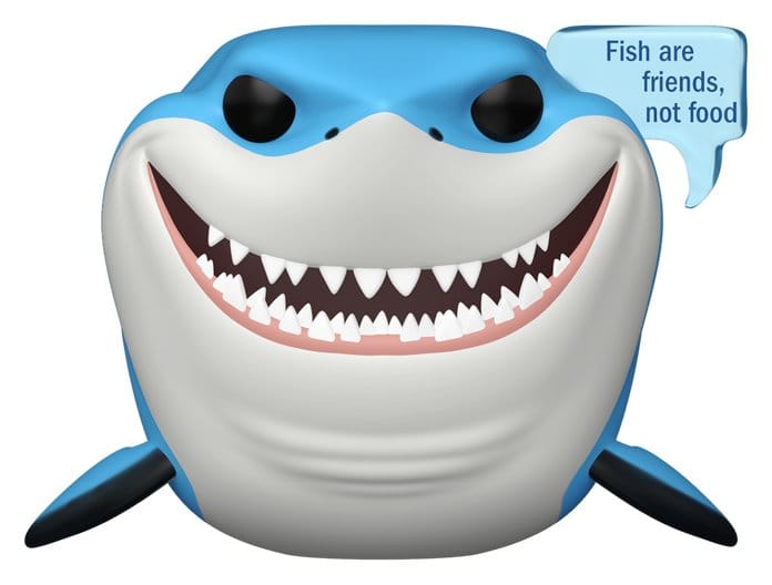 Findet Nemo POP! Sayings Vinyl Figur Bruce 9 cm
