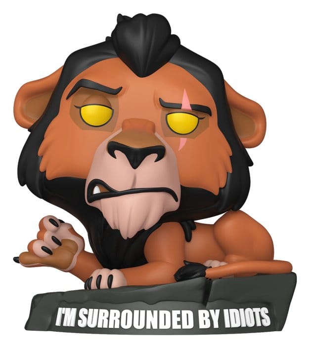 König der Löwen POP! Meme Vinyl Figur Lion King (Scar) 9 cm
