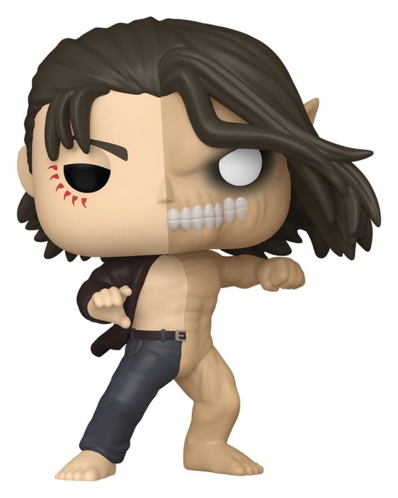 Attack on Titan POP! Animation Vinyl Figur Split- Attack Titan 9 cm