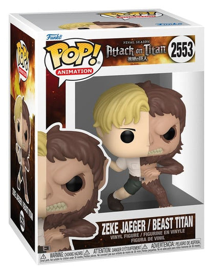 Attack on Titan POP! Animation Vinyl Figur Split- Beast Titan 9 cm