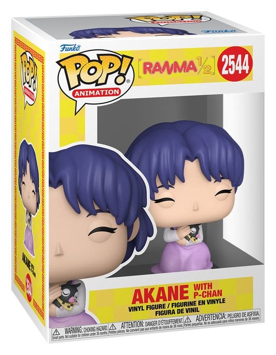 Ranma 1/2 POP! Animation Vinyl Figur Akane & P-Chan 9 cm