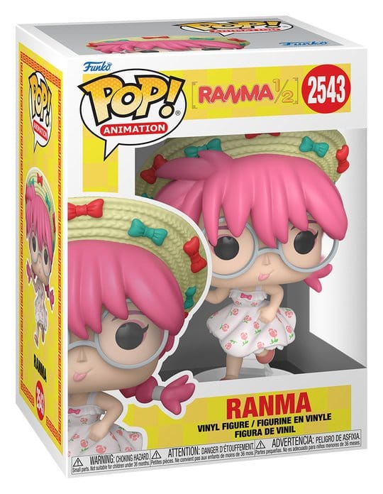 Ranma 1/2 POP! Animatiion Vinyl Figuren Ranma w/Chase 9 cm Sortiment (6)