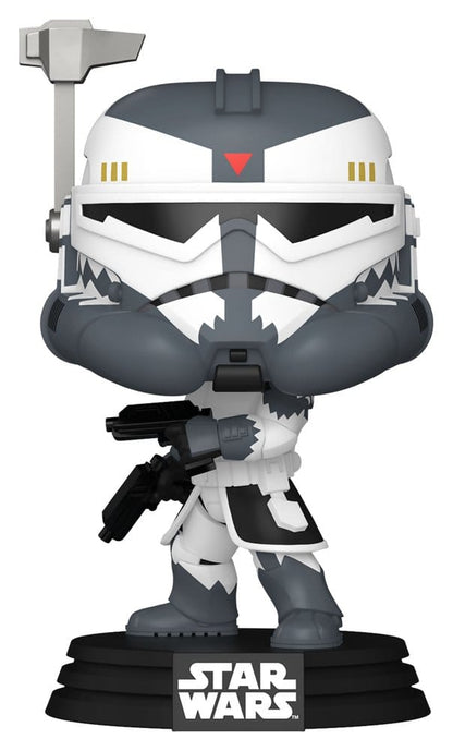 Star Wars Animation POP! Vinyl Figur Comm Wolffe 9 cm