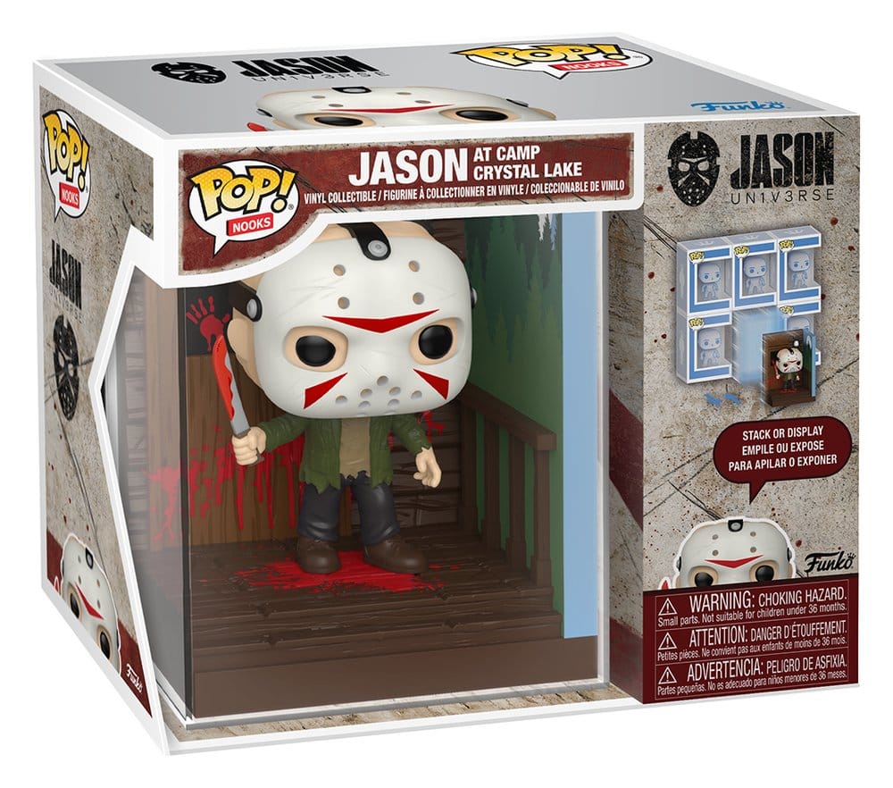 Freitag der 13. POP! Nooks Vinyl Diorama Jason Underwater 16 cm
