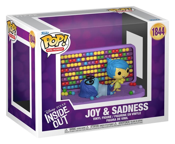 Alles steht Kopf POP! Mini Moment Vinyl Figur Joy & Sadness 9 cm