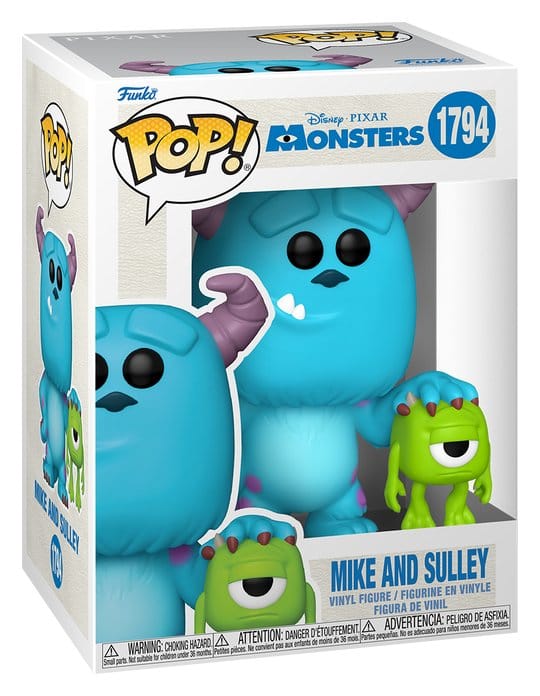 Die Monster AG POP! Vinyl Figur Mike w/Sully 9 cm