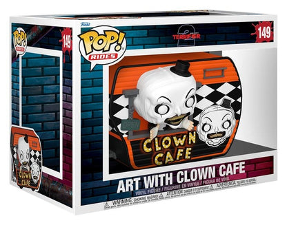 Terrifier POP! Rides Super Deluxe Vinyl Figur Café with Art 15 cm
