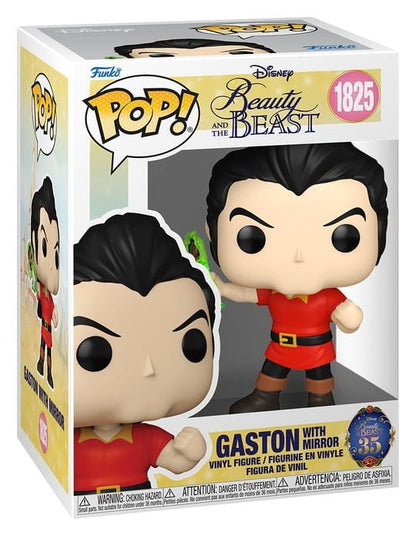 Die Schöne und das Biest POP! Disney Vinyl Figur Gaston w/Mirror 9 cm