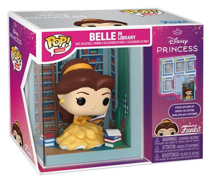 Die Schöne und das Biest POP! Nooks Vinyl Diorama Belle in Library 16 cm