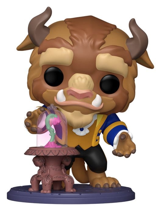 Die Schöne und das Biest POP! Premium Vinyl Figur Beast with Enchanted Rose 15 cm