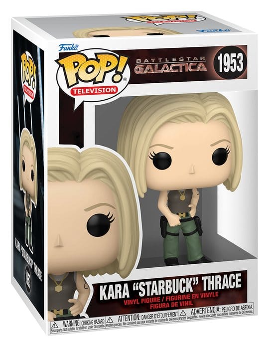 Battlestar Galactica POP! Television Vinyl Figur Kara Thrace 9 cm