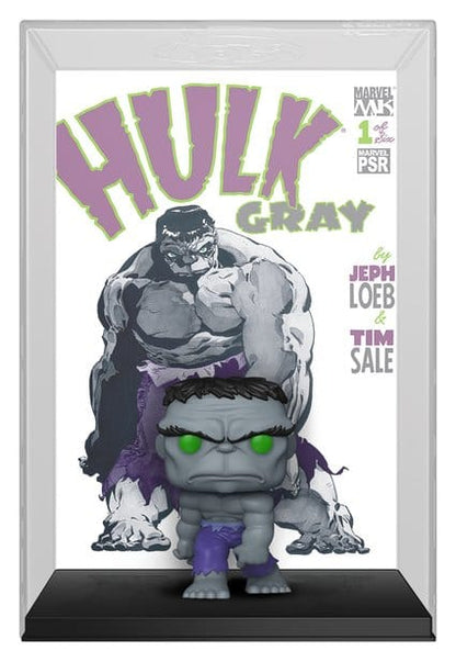Marvel POP! Comic Covers Vinyl Figur Gray Hulk 9 cm