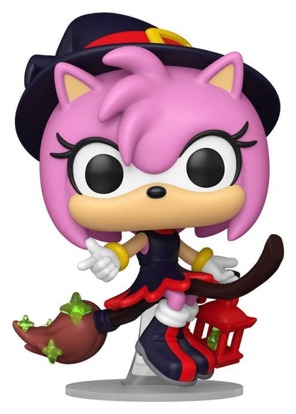 Sonic the Hedgehog POP! Games Vinyl Figur Amy on Broom 9 cm