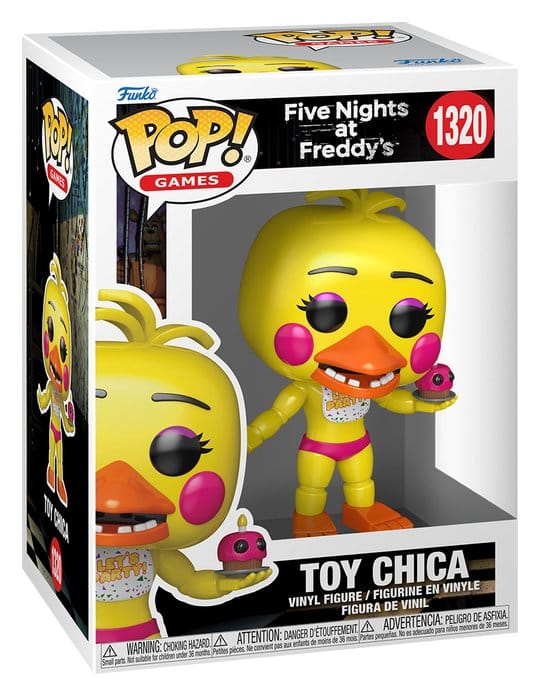 Five Nights at Freddy's POP! Games Vinyl Figur Toy Chica 9 cm