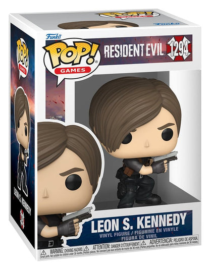 Resident Evil POP! Games Vinyl Figur Leon S. Kennedy 9 cm