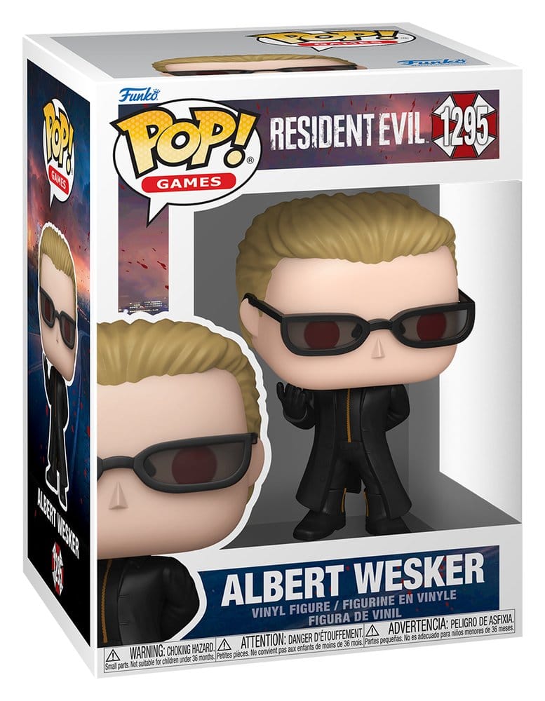 Resident Evil POP! Games Vinyl Figur Albert Wesker 9 cm