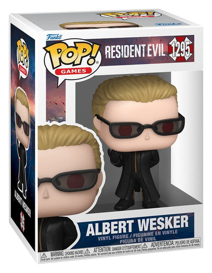 Resident Evil POP! Games Vinyl Figur Albert Wesker 9 cm