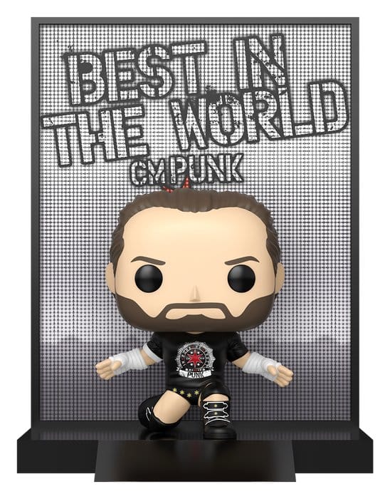 WWE POP! Deluxe Vinyl Figur CM Punk 9 cm
