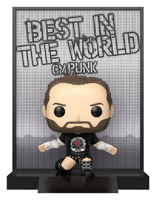 WWE POP! Deluxe Vinyl Figur CM Punk 9 cm