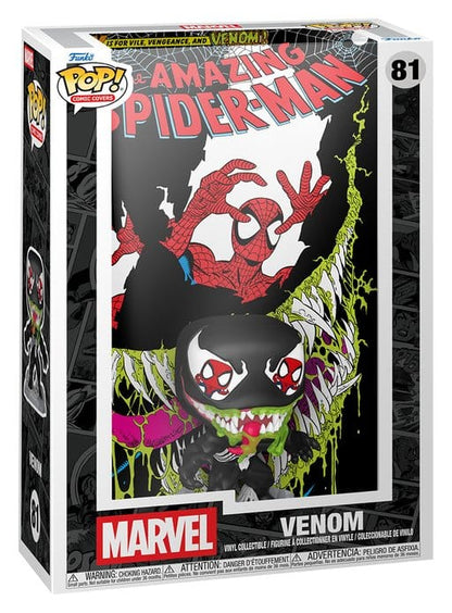 Marvel POP! Comic Covers Vinyl Figur Amazing Spider-Man #346 (Venom) 9 cm